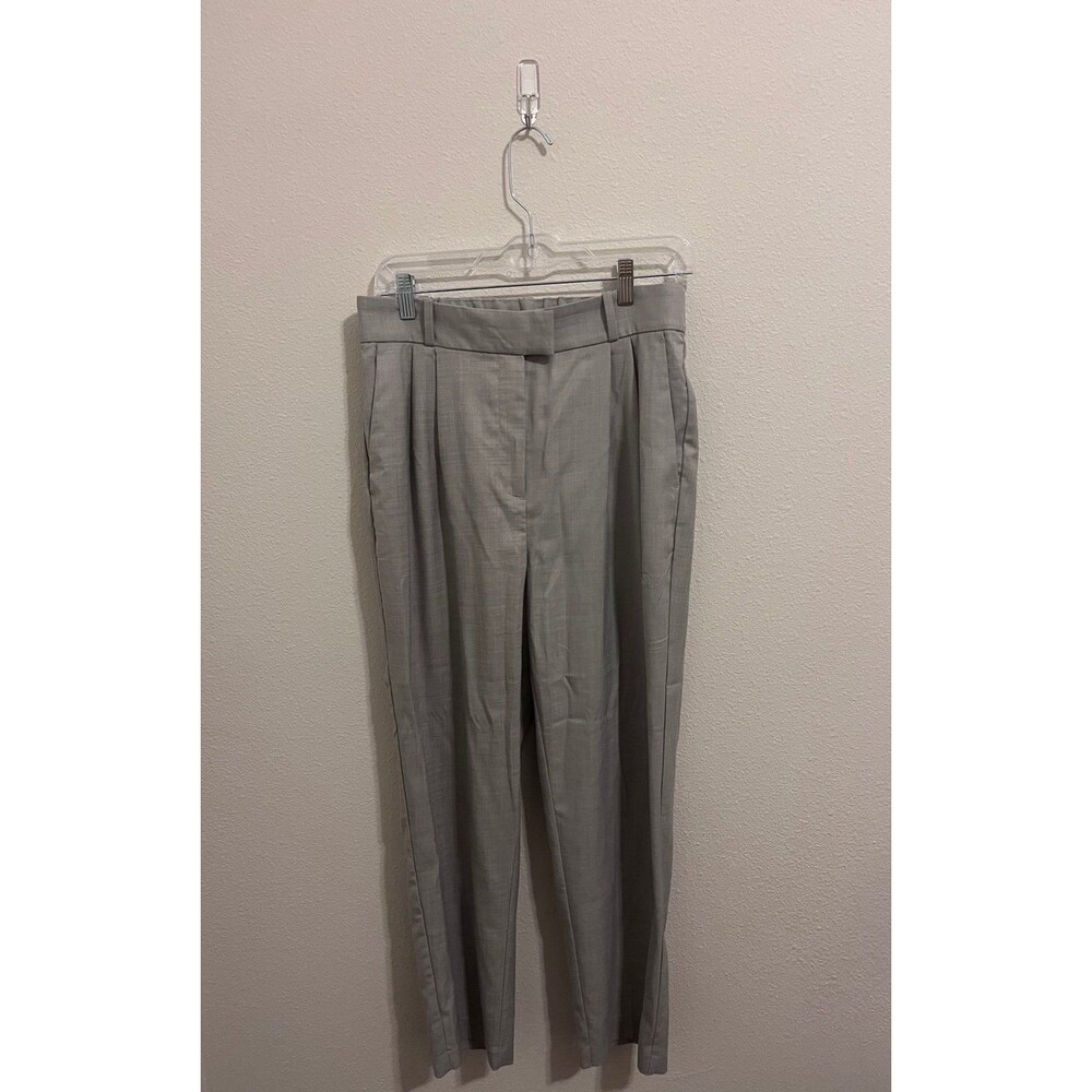 H&M Light Gray Tailored Trousers